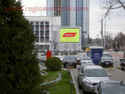 Размещение рекламы на видеоэкране компании "Vozovoz" в Краснодаре
