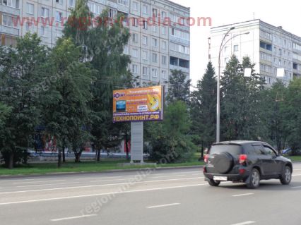 Размещение рекламы компании "Технопоинт" на щитах 3х6 в городе Кемерово