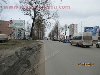 Размещение рекламы  компании "Helix" на щитах 3х6  в г.Брянск